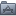 Applications Folder Graphite Icon 16x16 png